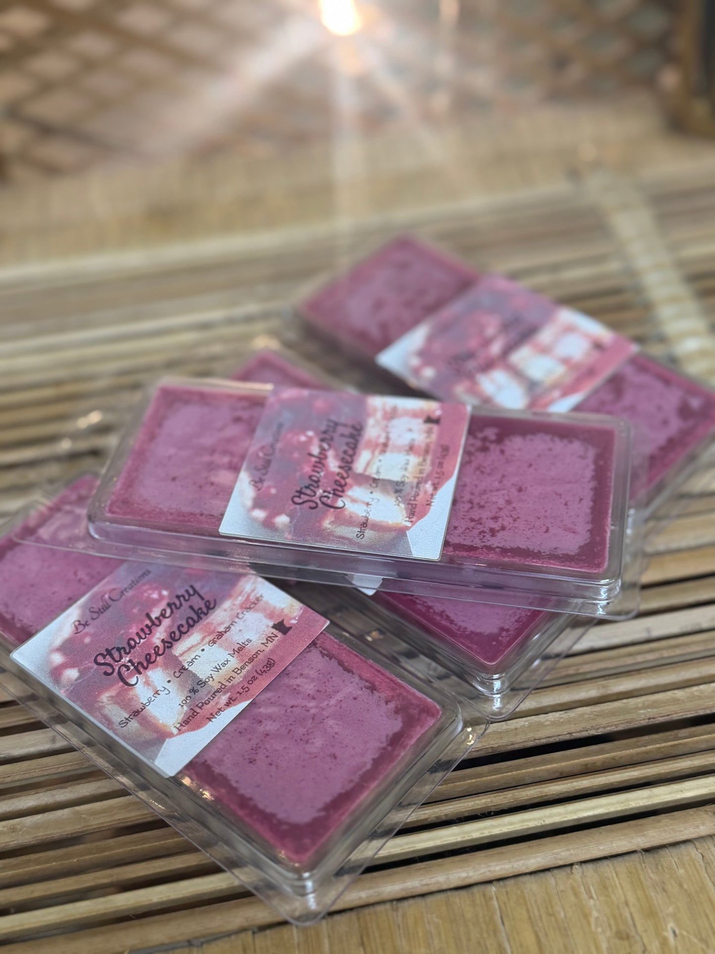 Paraffin free, phthalate free wax melts