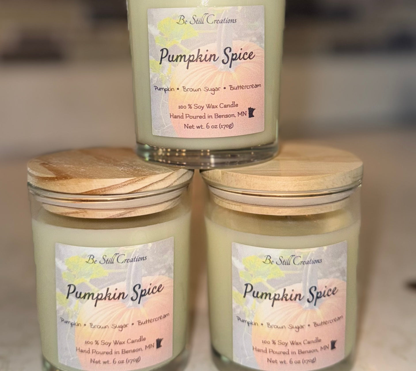 Pumpkin Spice 6 oz Candle
