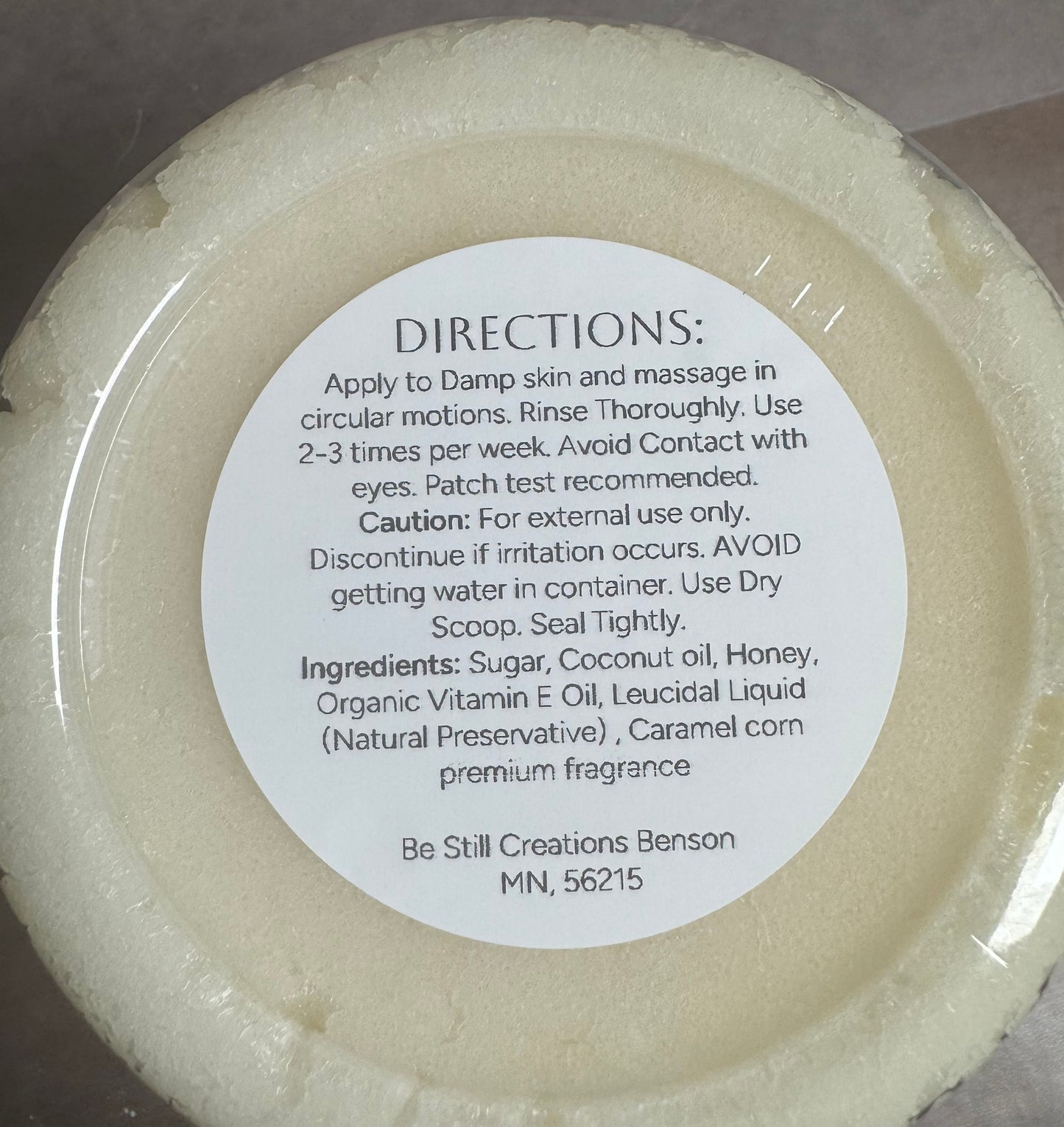 Caramel Crunch Body Scrub