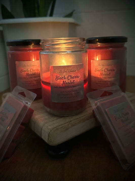 Black Cherry Merlot Candle - 10.5 oz
