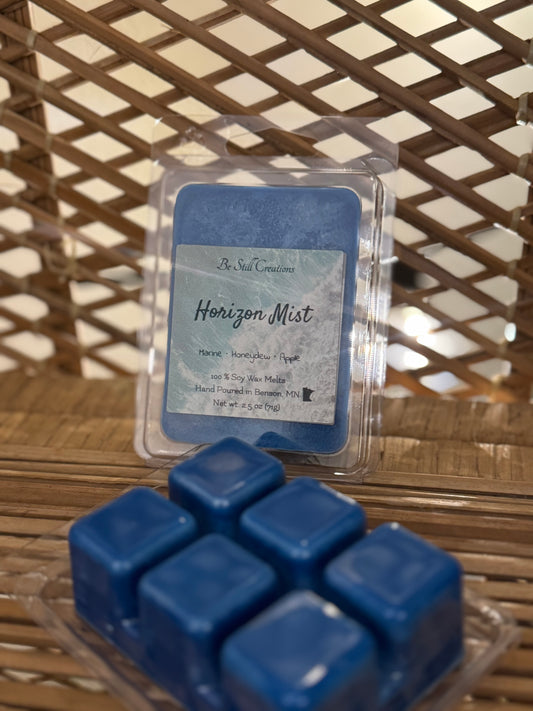 Horizon Mist marine scented wax melts with honeydew and apple