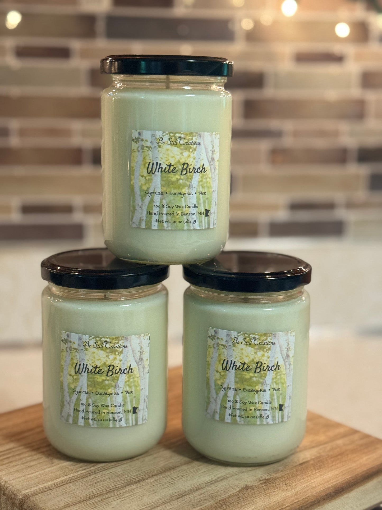 White Birch 10 oz Candle