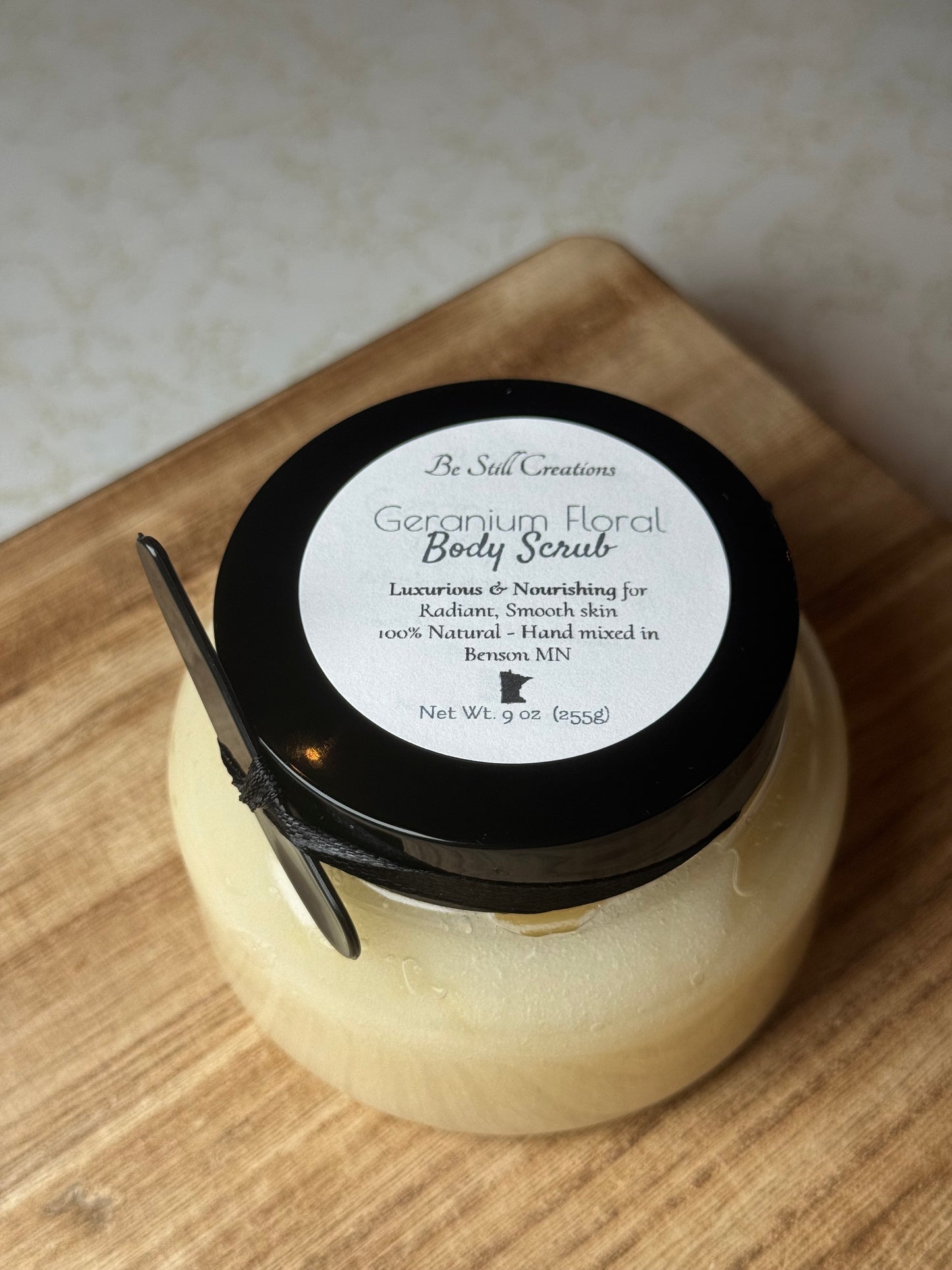 100% Natural Geranium Body Scrub
