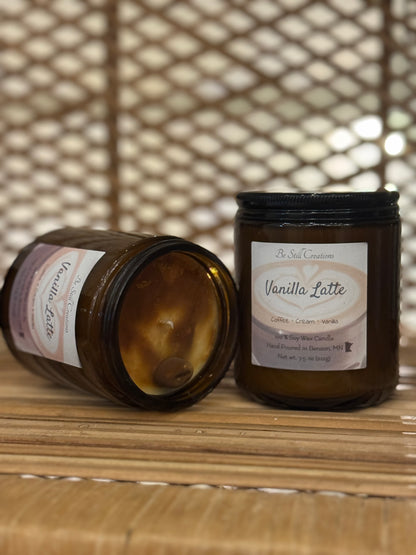 Vanilla Latte Soy Candle - 7.5 oz