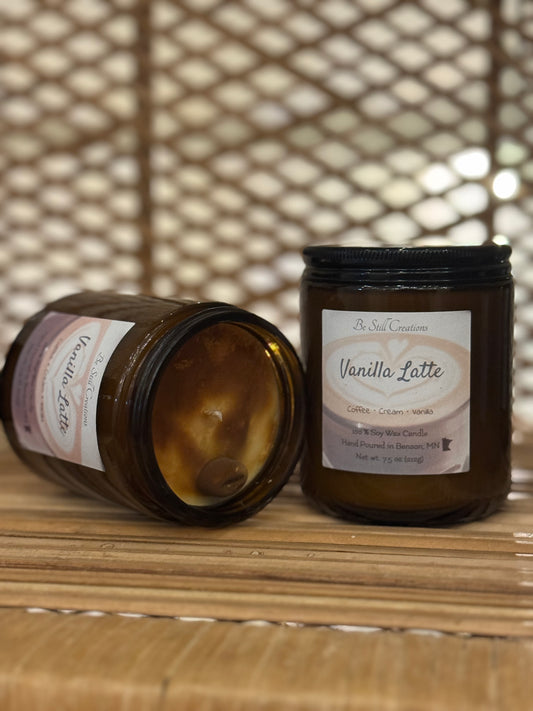 Vanilla Latte Soy Candle - 7.5 oz