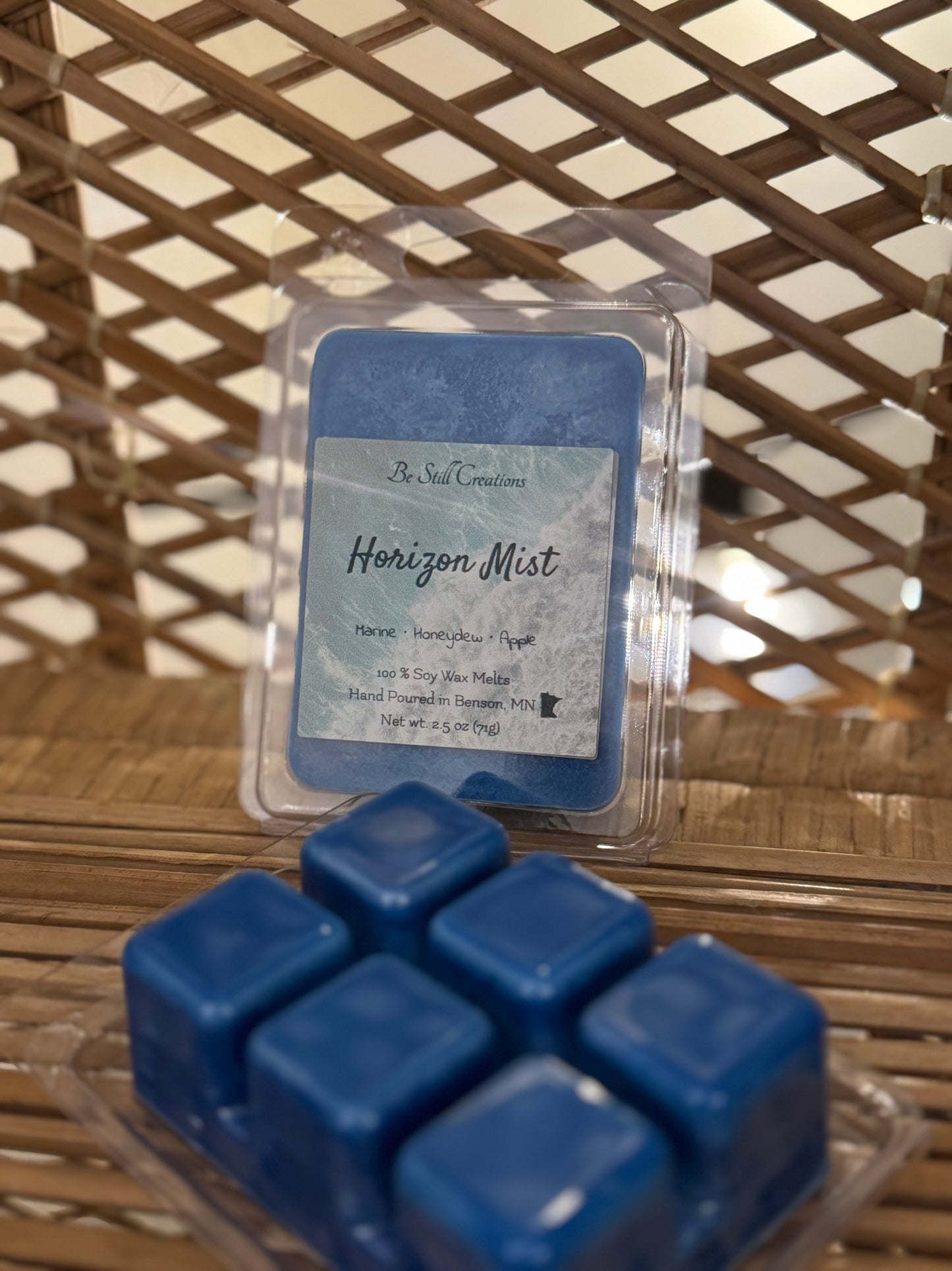 Horizon Mist marine scented wax melts with honeydew and apple