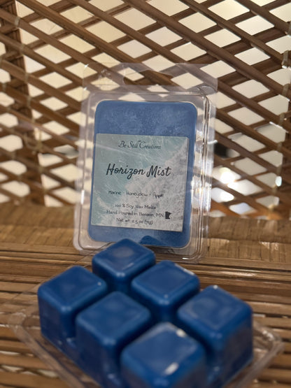 Horizon Mist marine scented wax melts with honeydew and apple