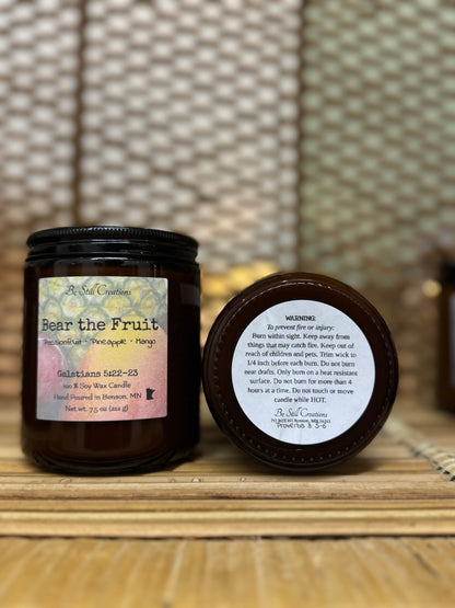 Fruity Soy candle for candle lamp or for burning