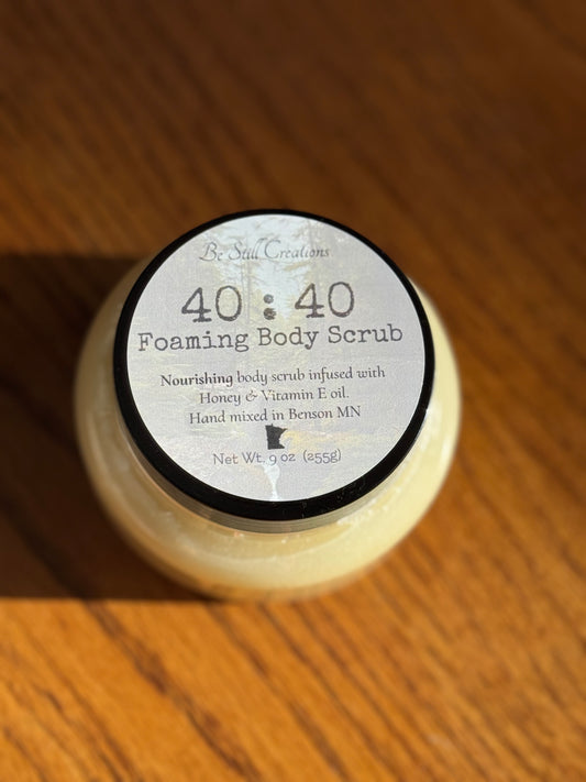 gifts for men. Foaming body scrub