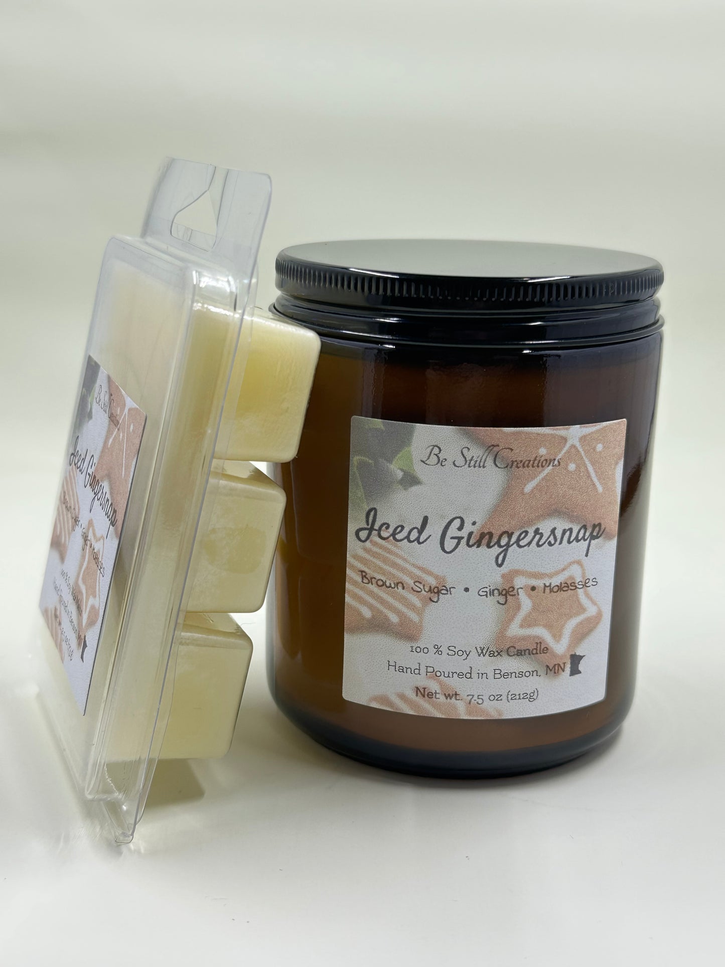Iced Gingersnap Candle - 7.5 oz
