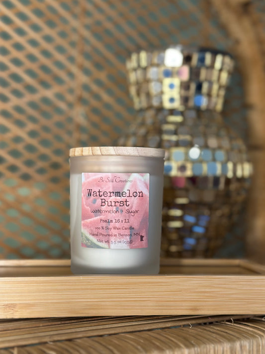 Watermelon Burst Soy Candle - 5.5 oz