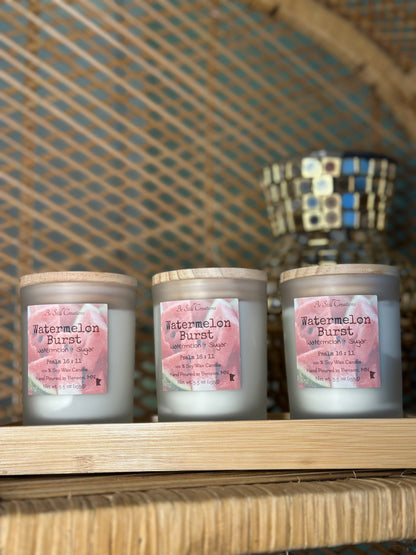 Watermelon Burst Soy Candle - 5.5 oz