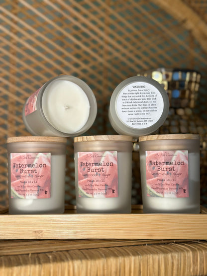 Watermelon Burst Soy Candle - 5.5 oz