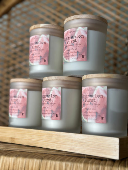 Watermelon Burst Soy Candle - 5.5 oz