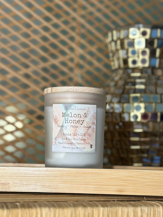 Melon & Honey Soy Candle - 5.5 oz