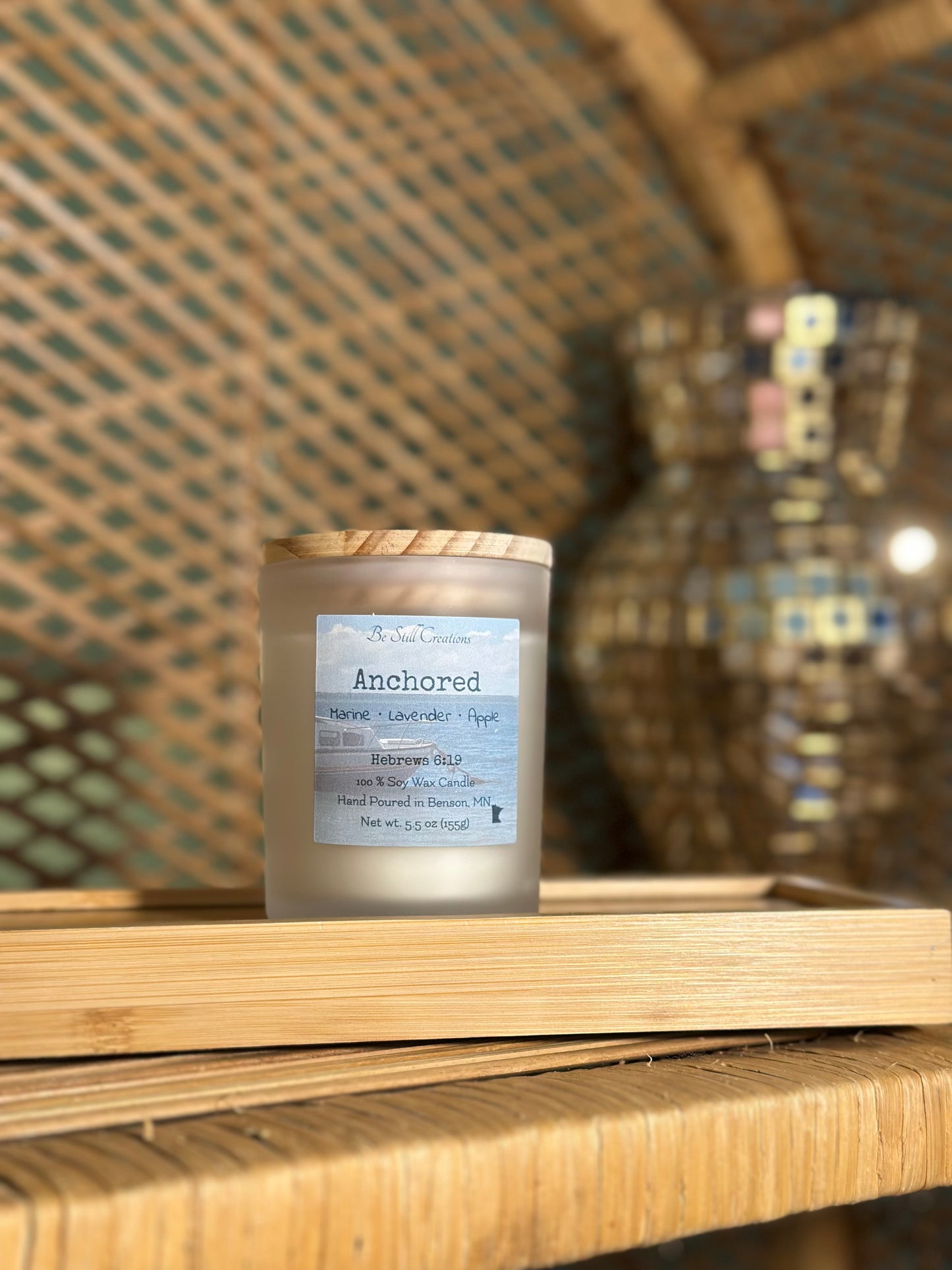 Anchored Soy Candle - 5.5 oz