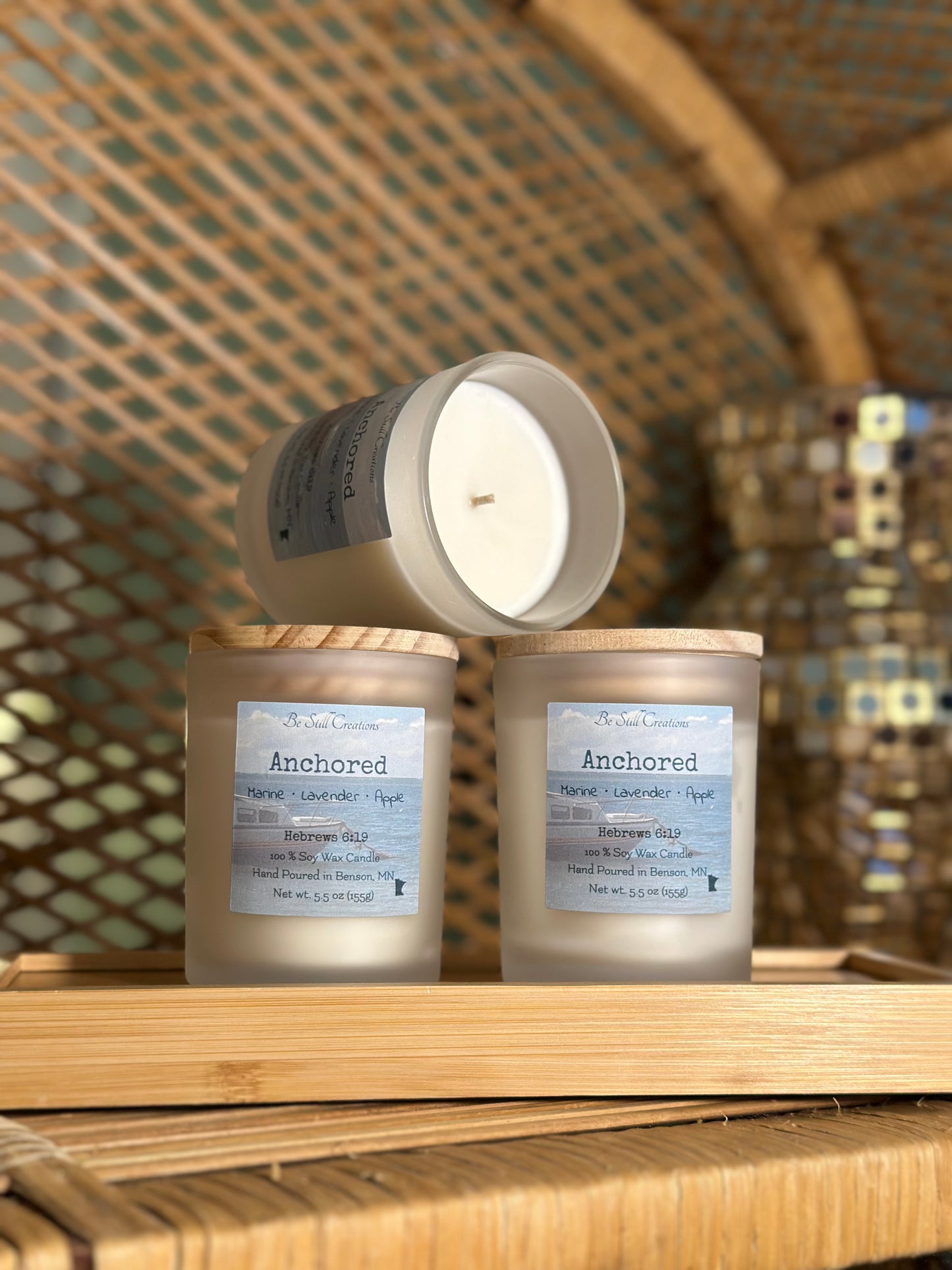 Anchored Soy Candle - 5.5 oz