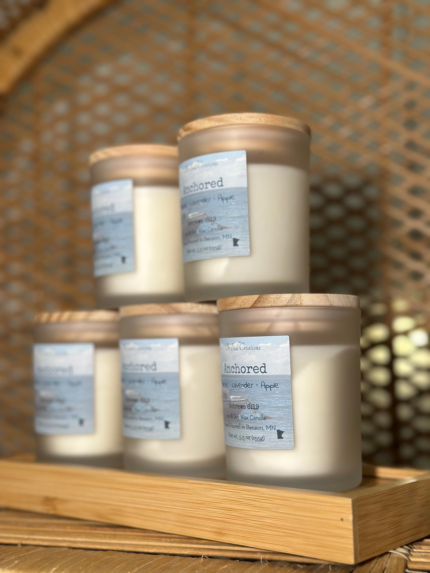 Anchored Soy Candle - 5.5 oz