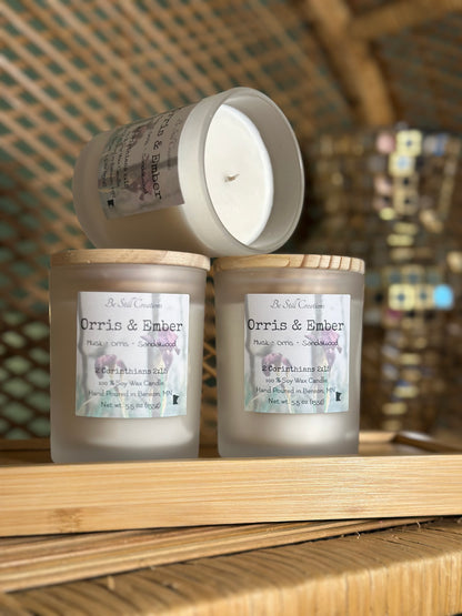 Orris & Ember Soy Candle - 5.5 oz