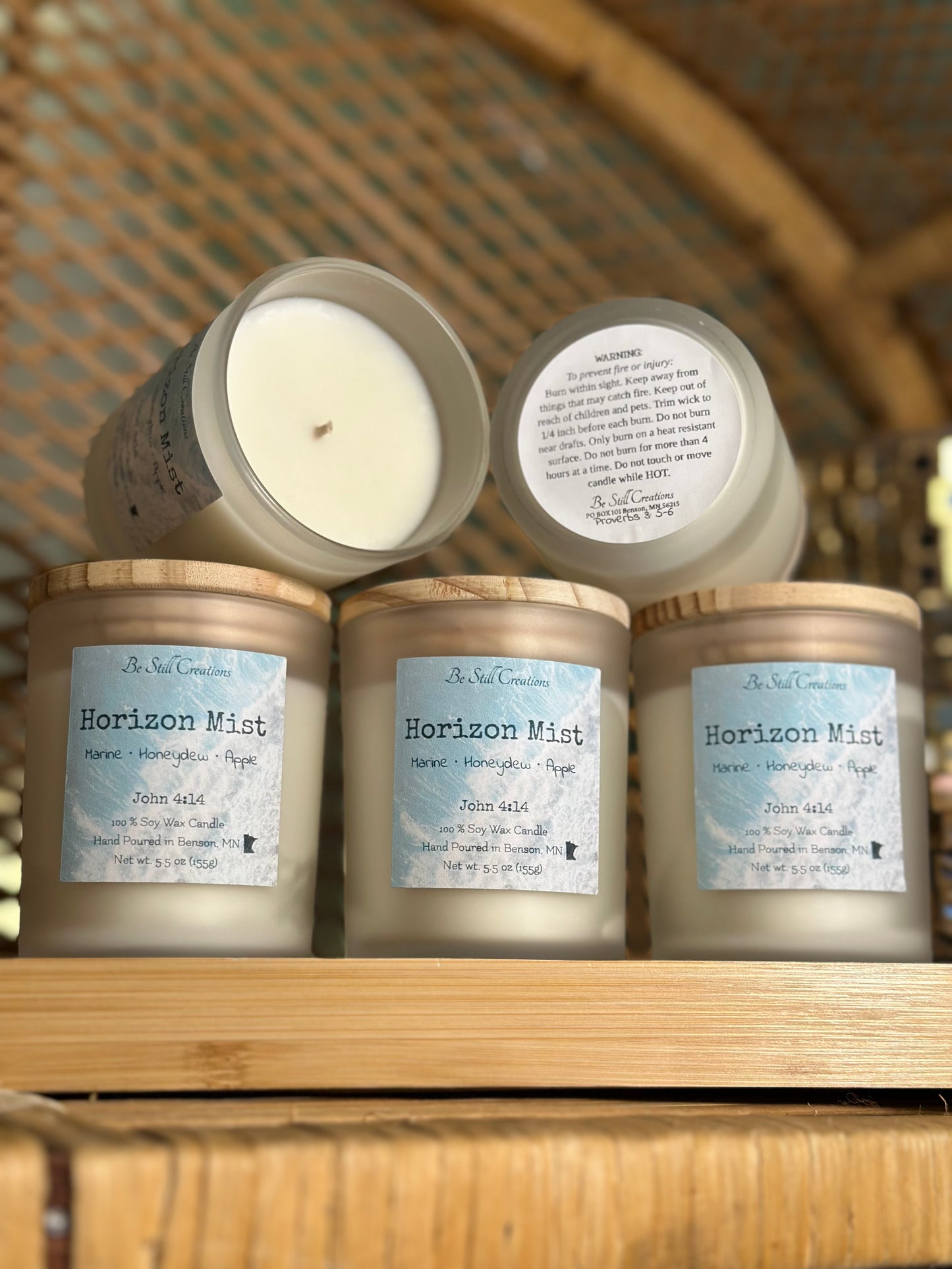 Horizon Mist Soy Candle - 5.5 oz