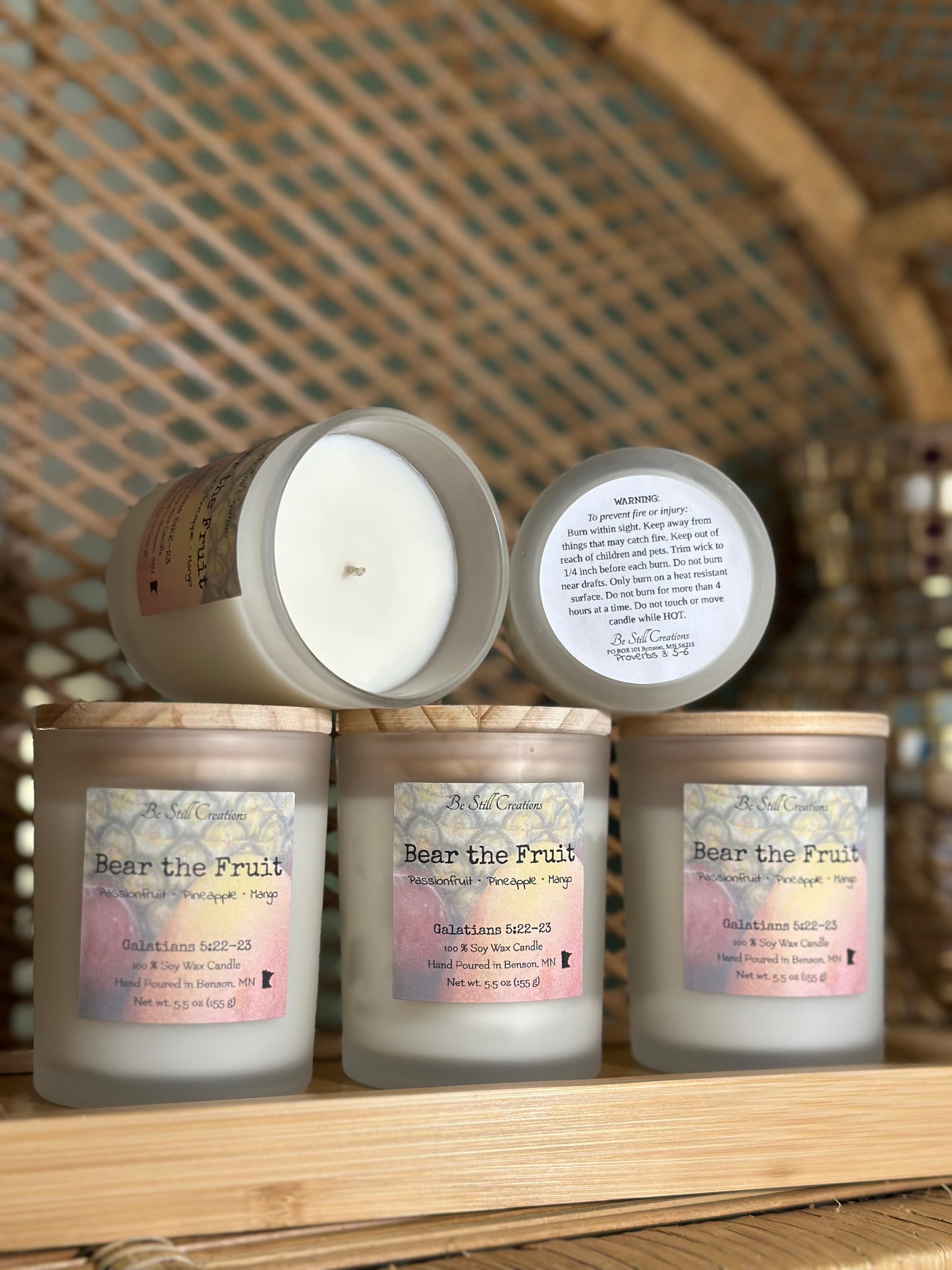 Bear the Fruit Soy Candle - 5.5 oz