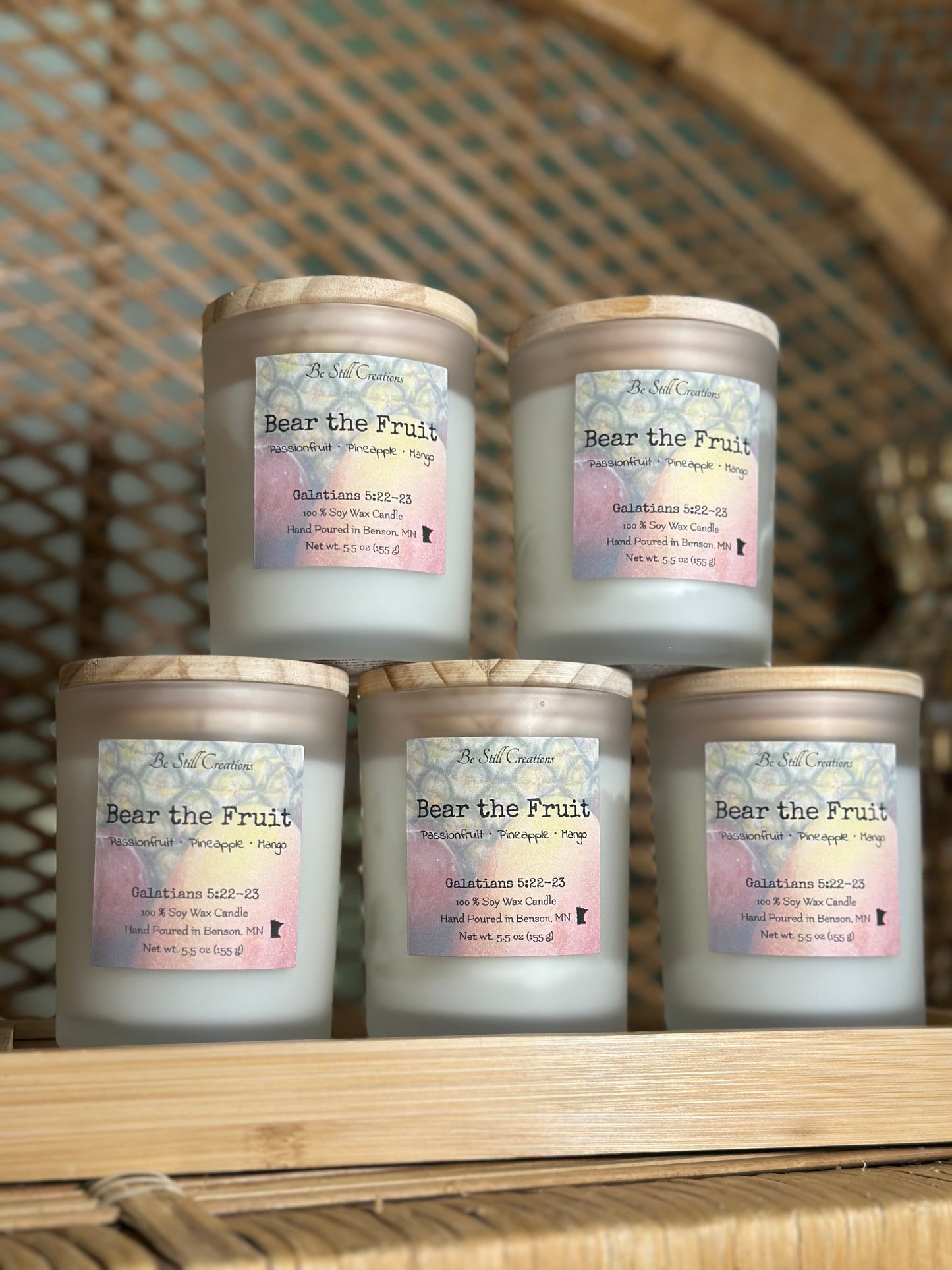 Bear the Fruit Soy Candle - 5.5 oz
