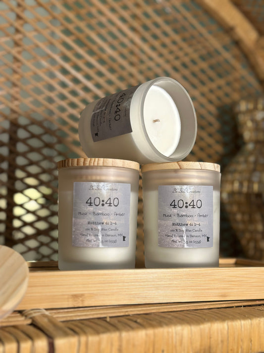40:40 Soy Candle - 5.5 oz