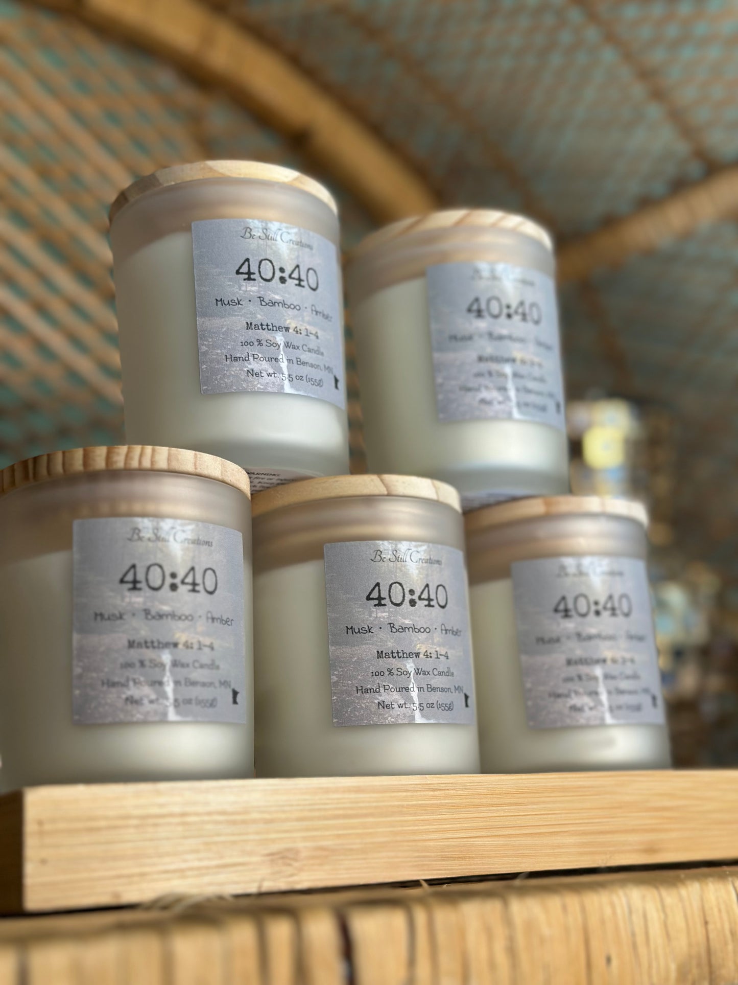40:40 Soy Candle - 5.5 oz