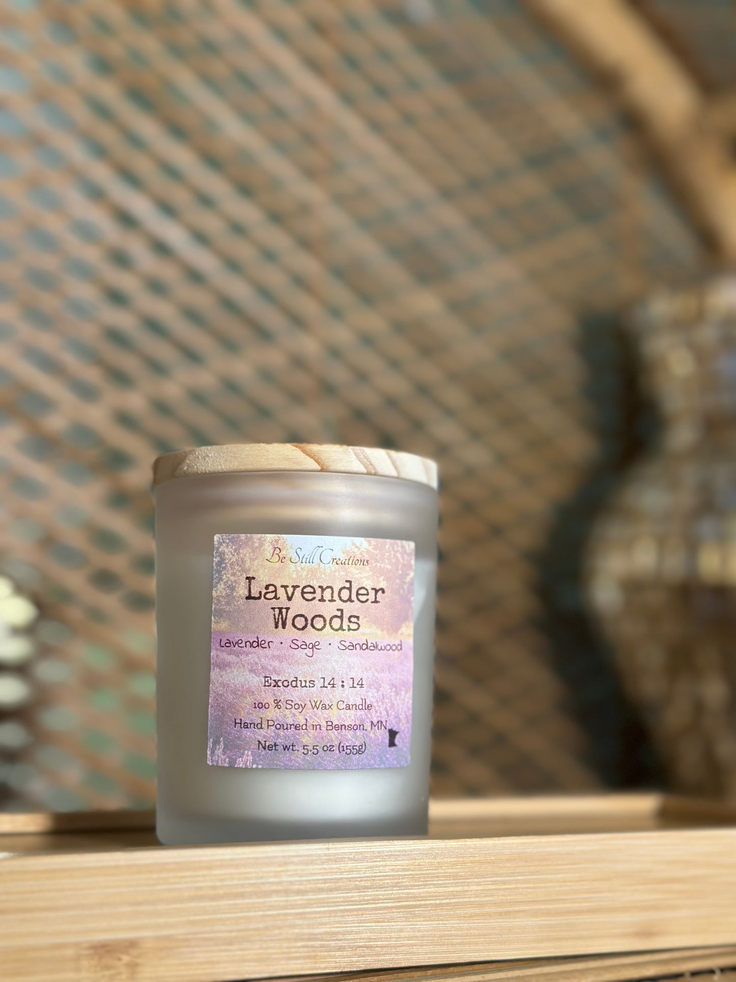 Lavender Woods Soy Candle - 5.5 oz
