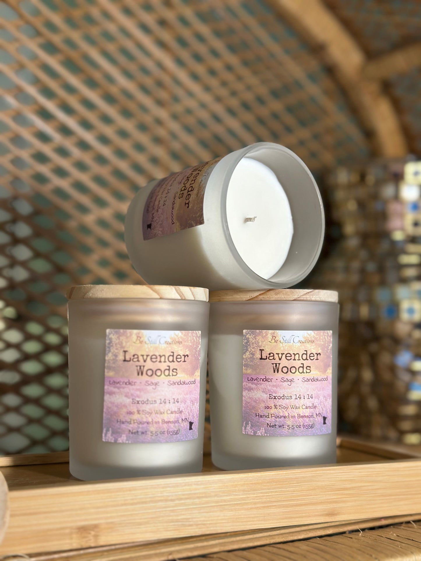Lavender Woods Soy Candle - 5.5 oz