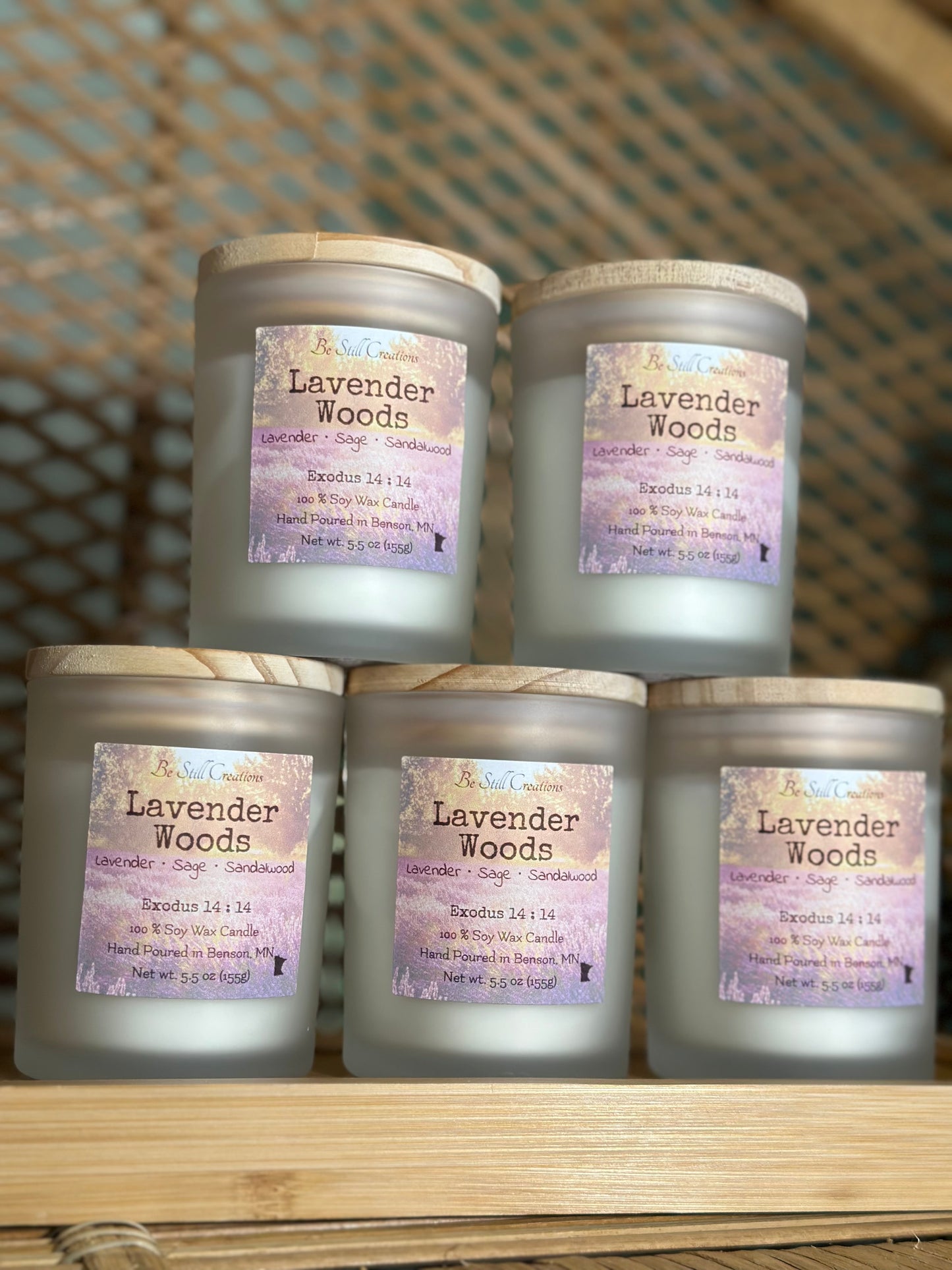Lavender Woods Soy Candle - 5.5 oz