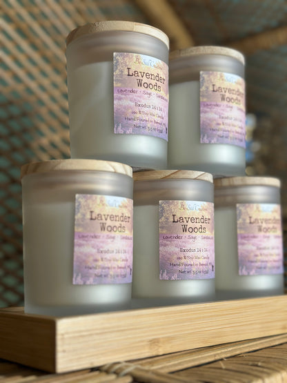 Lavender Woods Soy Candle - 5.5 oz