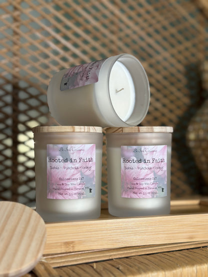 Rooted in Faith Soy Candle - 5.5 oz