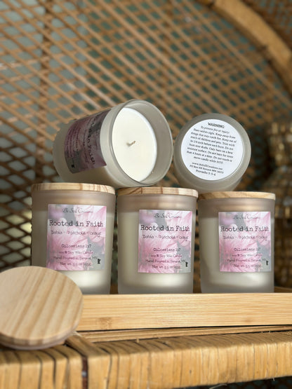 Rooted in Faith Soy Candle - 5.5 oz