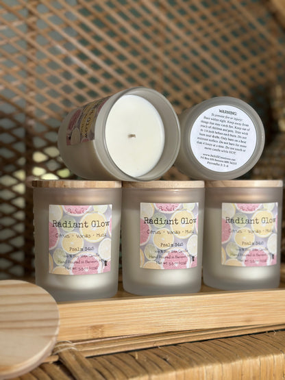 Radiant Glow Soy Candle - 5.5 oz
