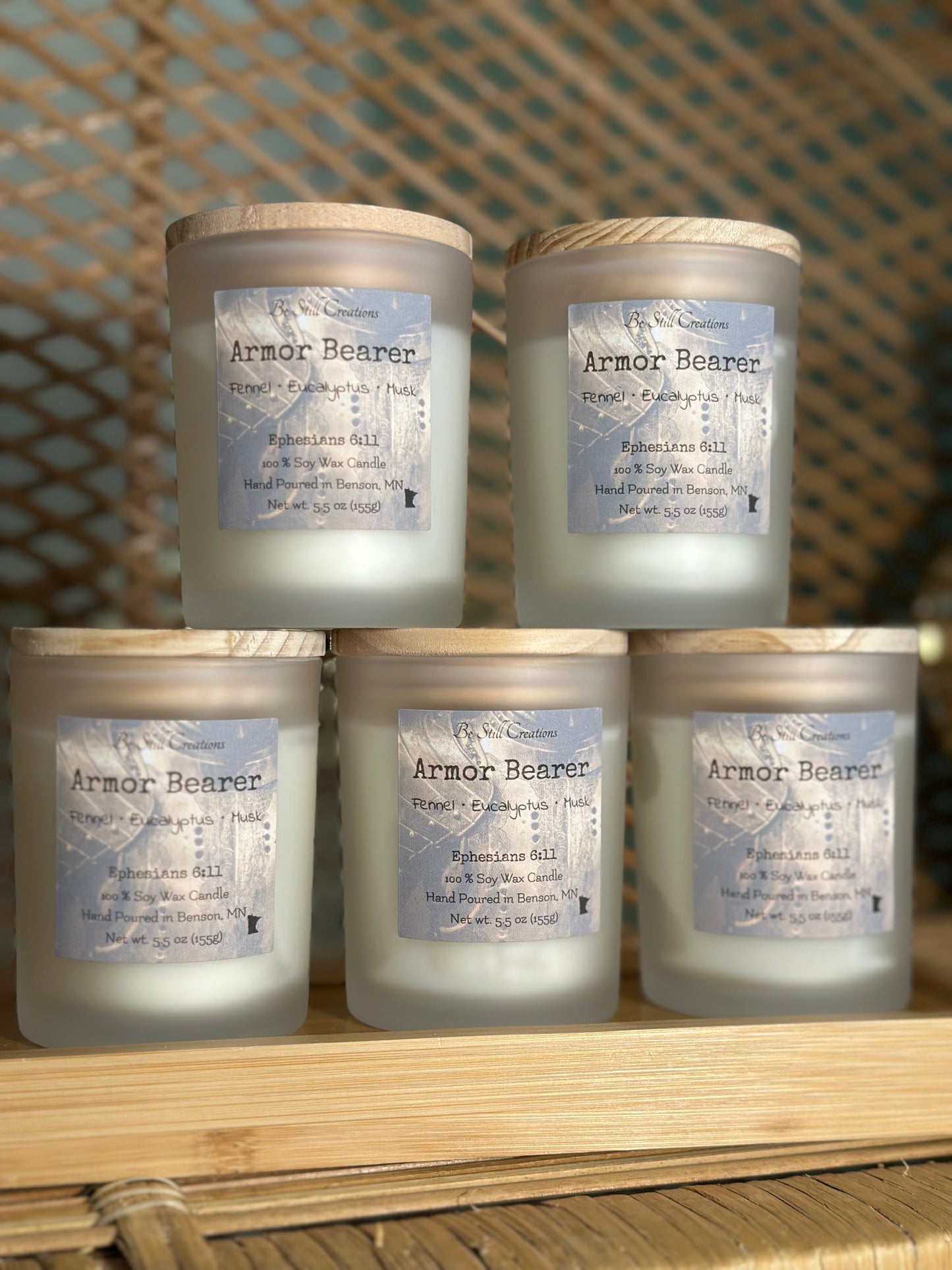 Armor Bearer Soy Candle - 5.5 oz