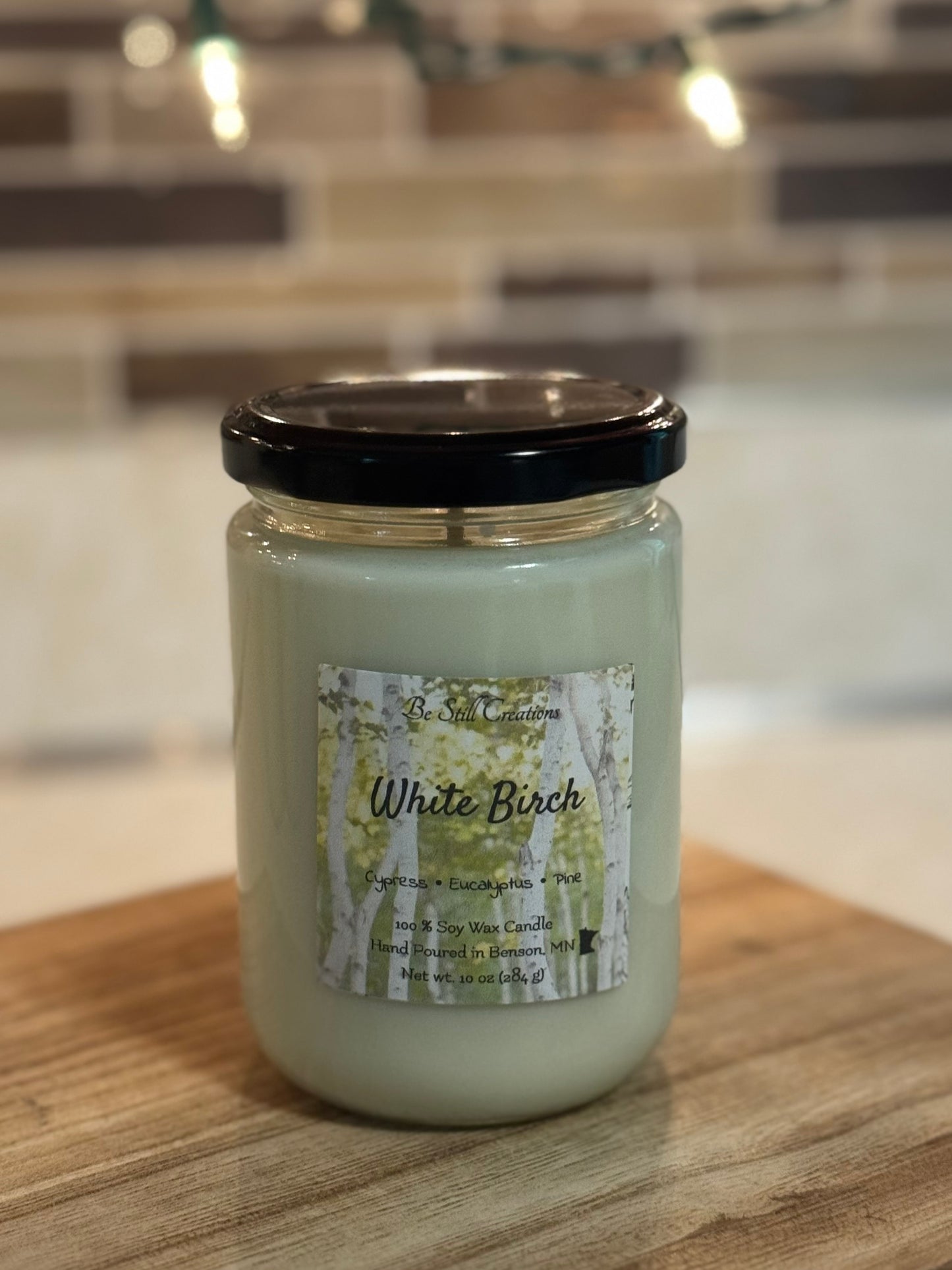 White Birch 10 oz Candle